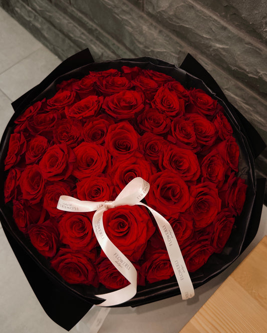 50 Stems Red Roses
