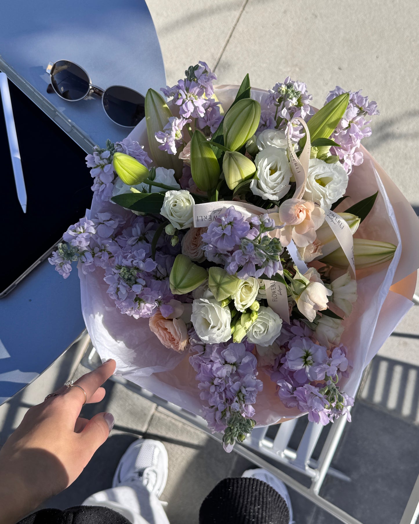 Soft Pastel Bloom Bouquet