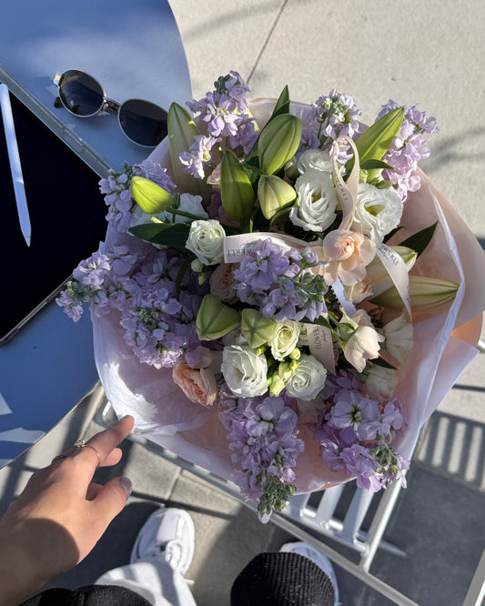 Soft Pastel Bloom Bouquet