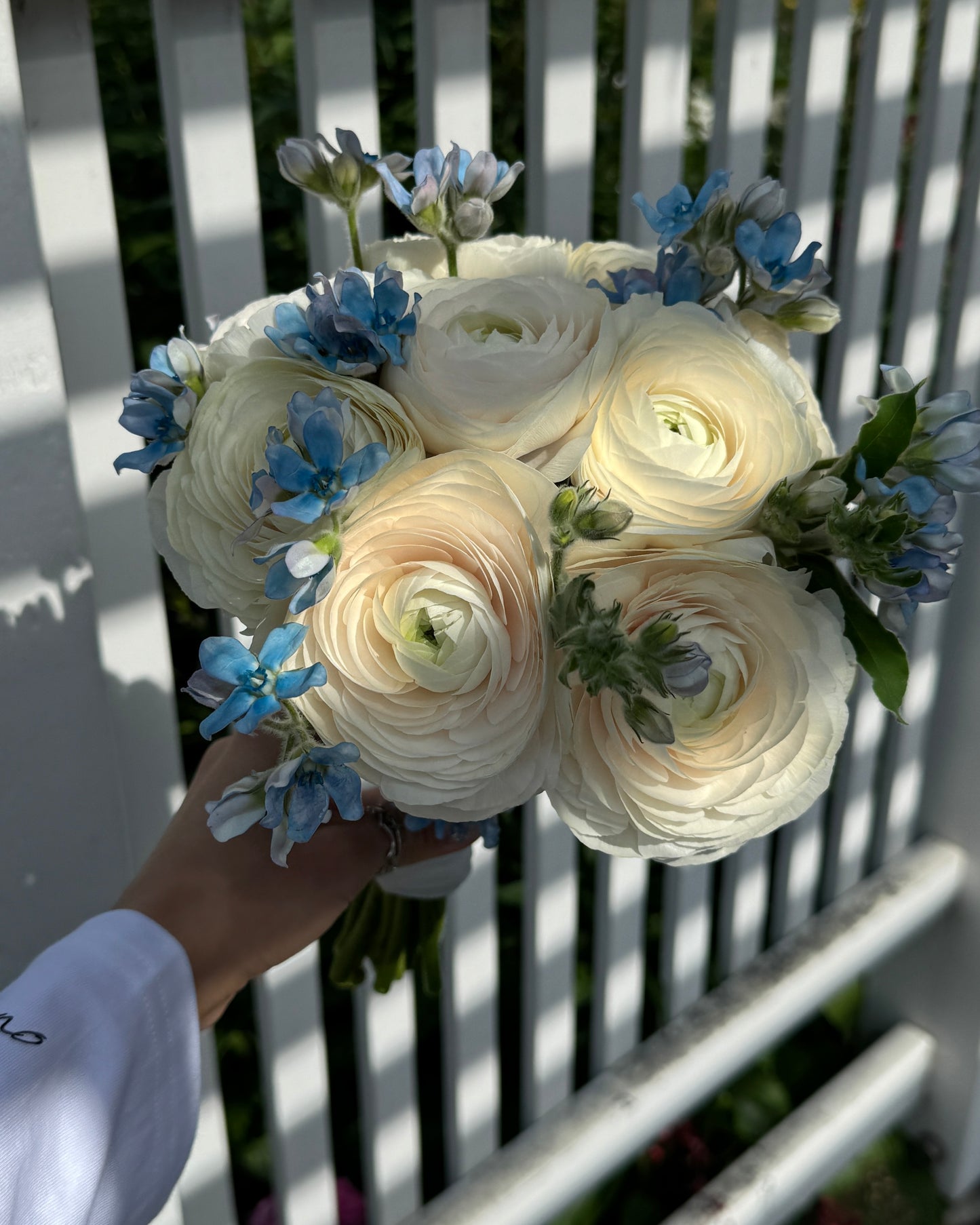Something Blue Bridal Bouquet