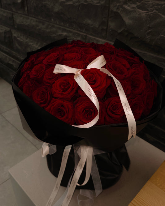 50 Stems Red Roses