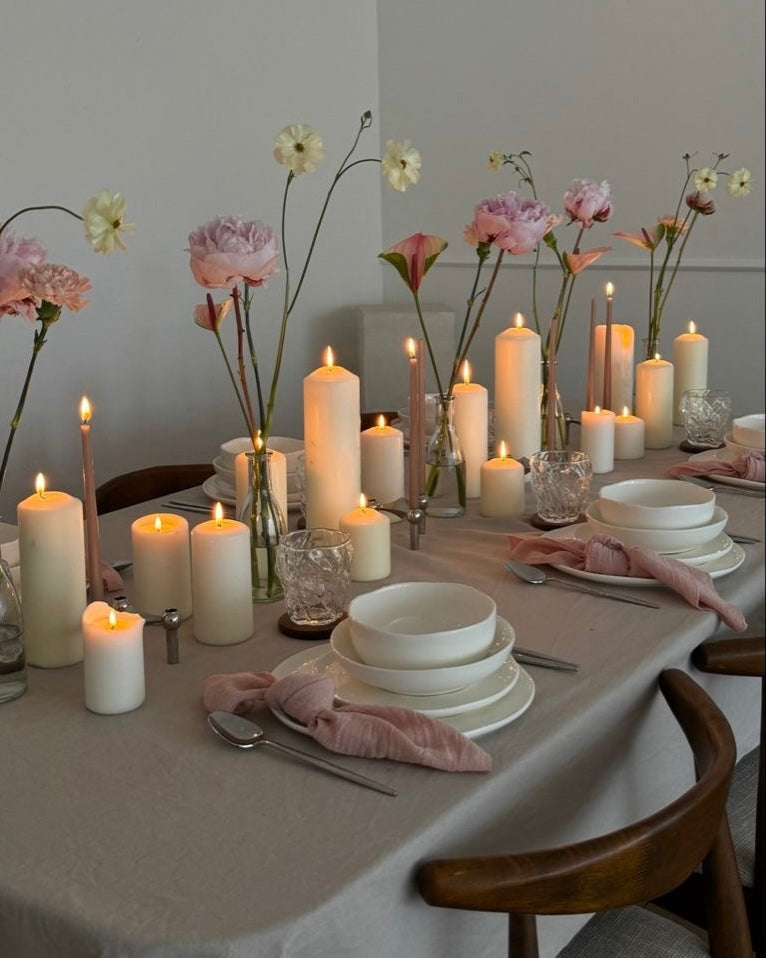Intimate Dinner Floral Styling