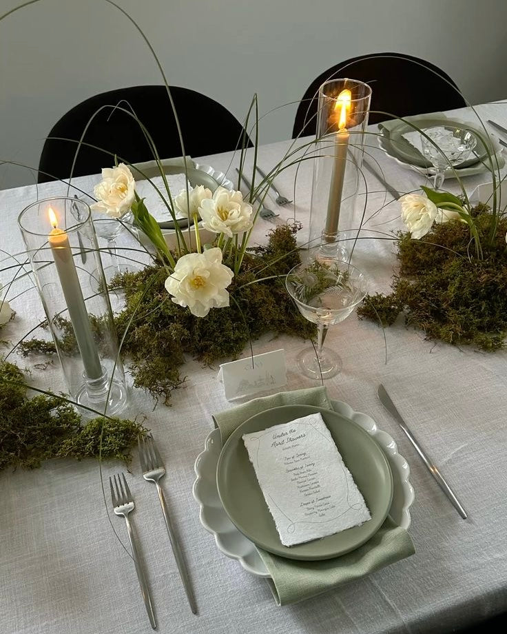 Intimate Dinner Floral Styling
